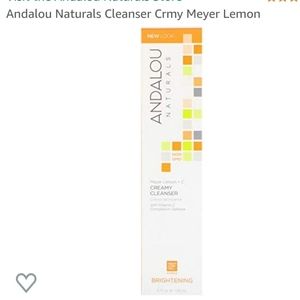 Andalou Naturals creamy cleanser